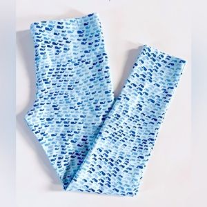 Vineyard Vines girls School Of Whales All Day Leggings L 14